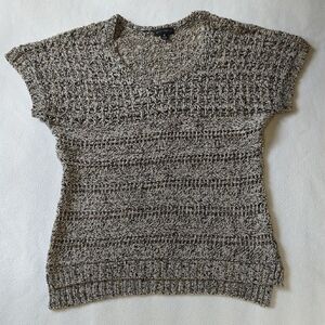 Willi Smith Black and Beige Sweater New Year's